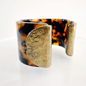 Tortoiseshell Cuff Bracelet